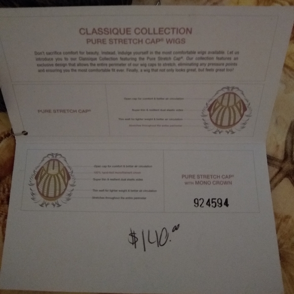 New, never worn. Woman's Petite Estetica Classique Collection Shades of Gray Wig - Picture 6 of 8